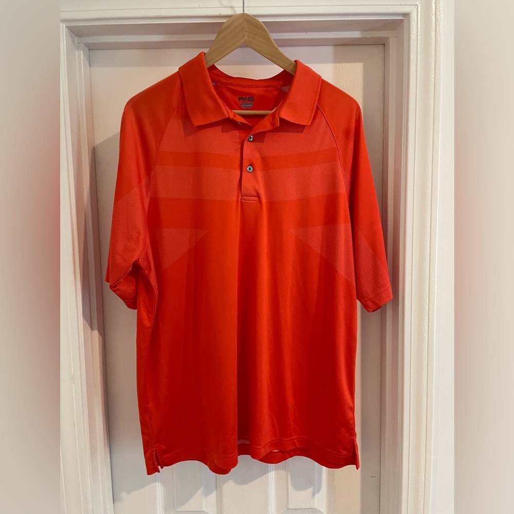 Men’s Ping golf shirt large